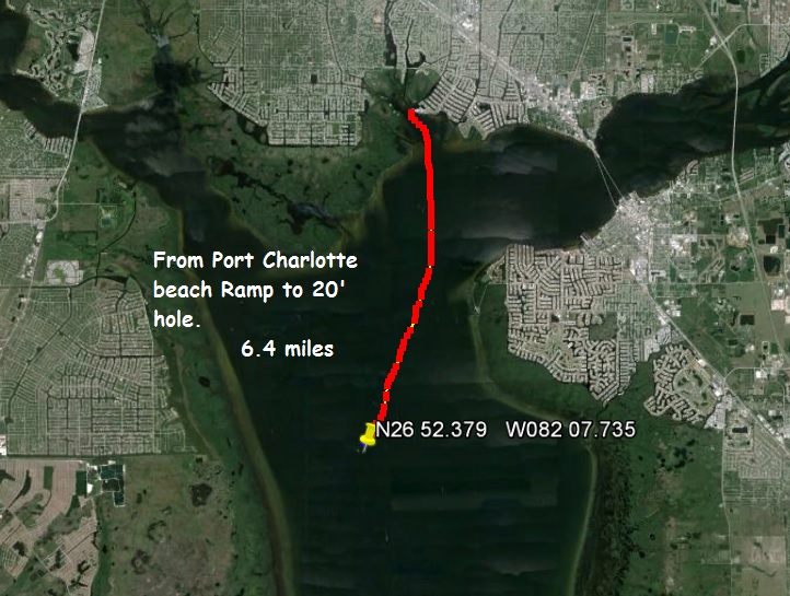 from the ramp to the Alligator creek reef